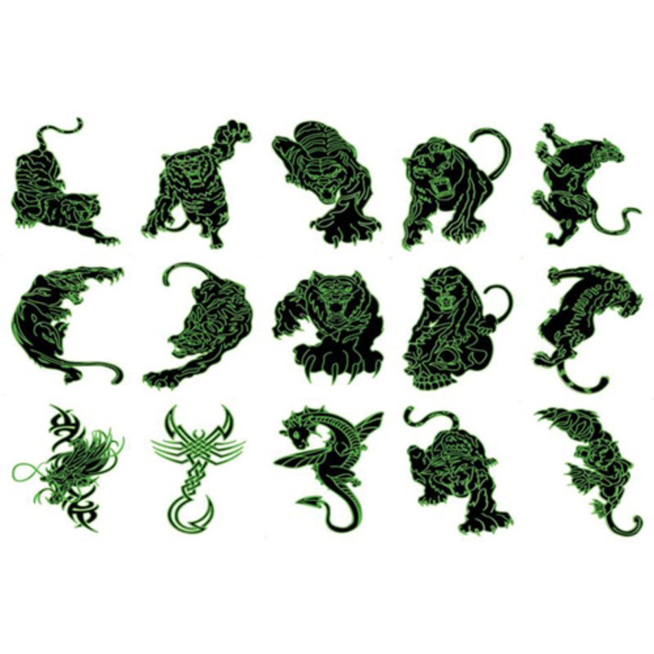 Glow In The Dark Tattoos