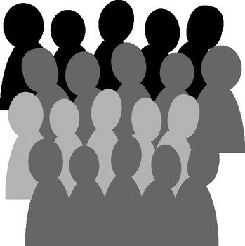 People Crowd Clip Art N5