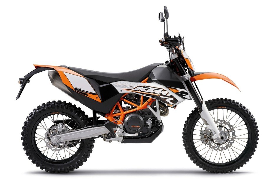 MOTO KTM 690 as a picture for clipart