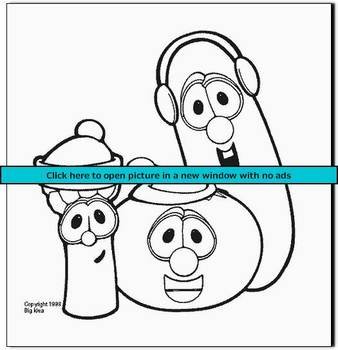 VeggieTales Coloring Pages