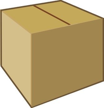 Closed Box Clip Art N2