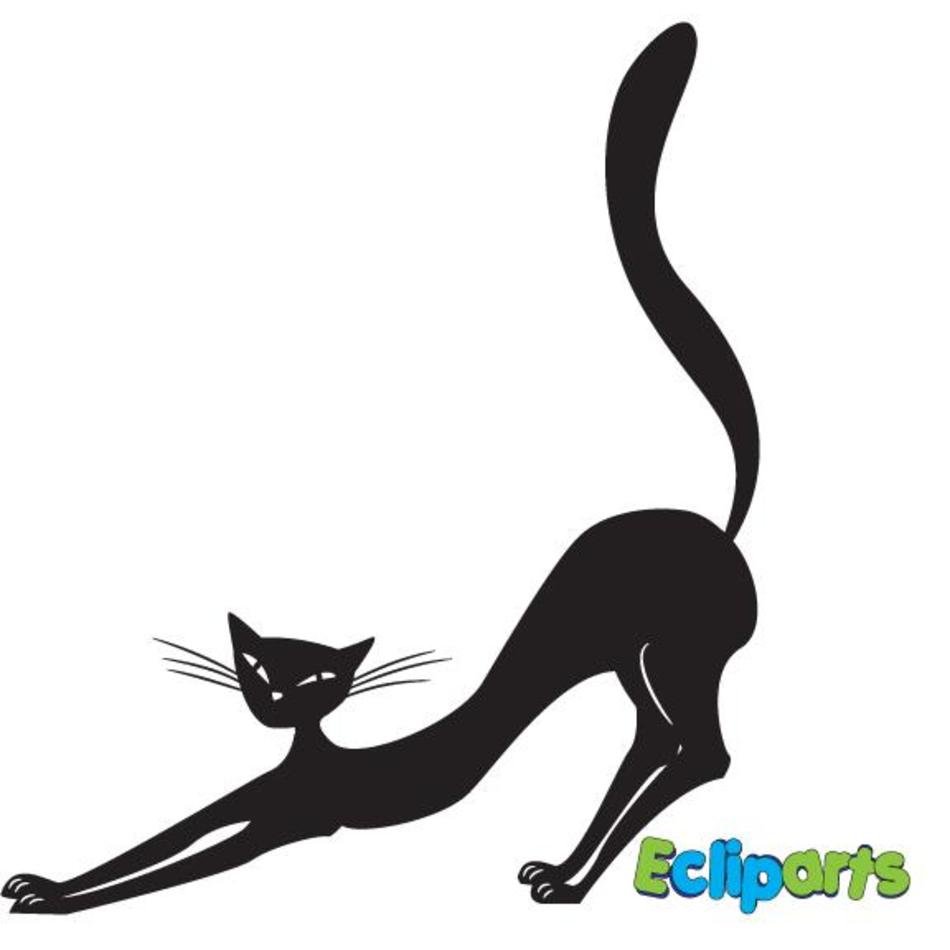 Sexy Cat Clip Art N2