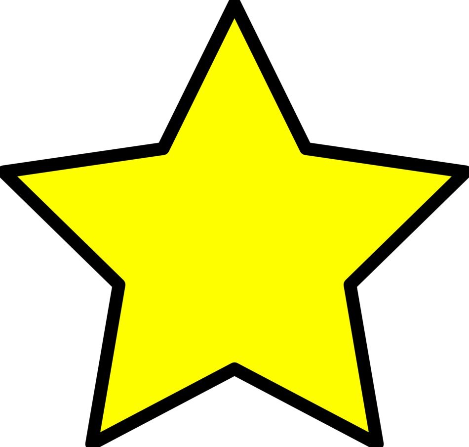 Star as a picture for clipart
