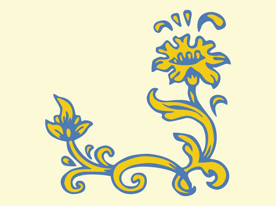 yellow flower on a pink background