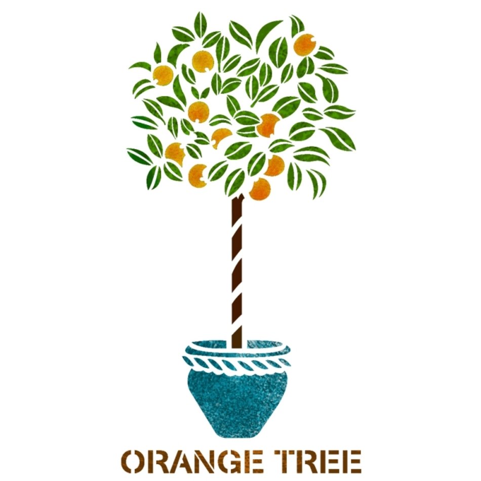 Tree Stencils For Painting Canvas