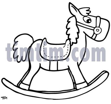 Rocking Horse Drawing N2