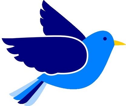 Blue Bird Clip Art Free N4
