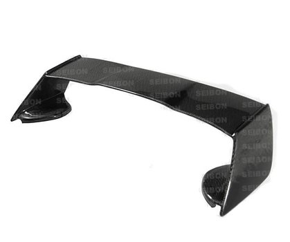 STI Style Carbon Fiber Rear Spoiler Shaved Subaru WRX 08 11