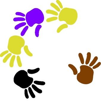 Circle Of Hands Clip Art