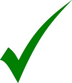 Green Tick Clip Art N2