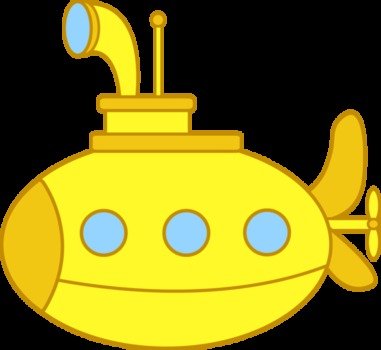 Cartoon Submarine Clip Art N6