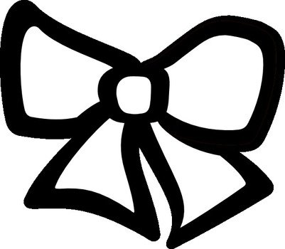 Hair Bow Clip Art N20