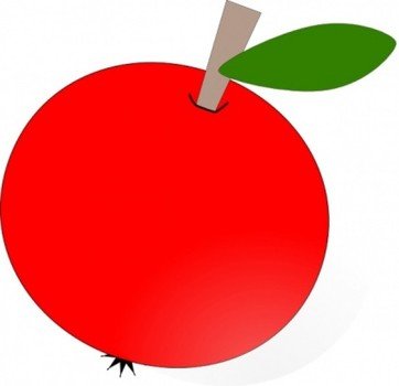 Red Apple Clip Art N17