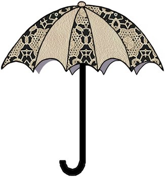 Black Lace Clip Art