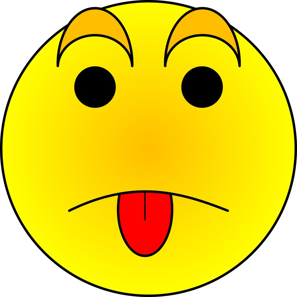 smiley with tongue