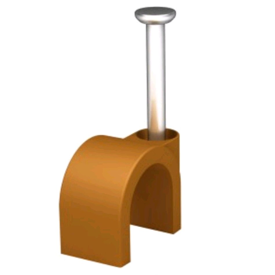 Round Cable holder, 3d render