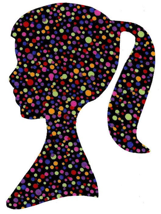 One Birthday Barbie Silhouette