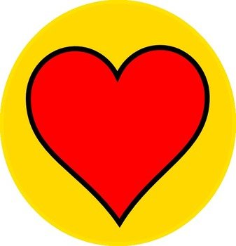 Double Heart Clip Art N12