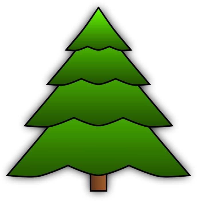 Simple Tree Clip Art N2