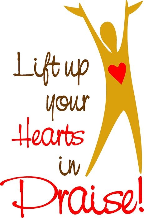 life up your hearts drawing