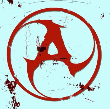 amatory logo on a blue background
