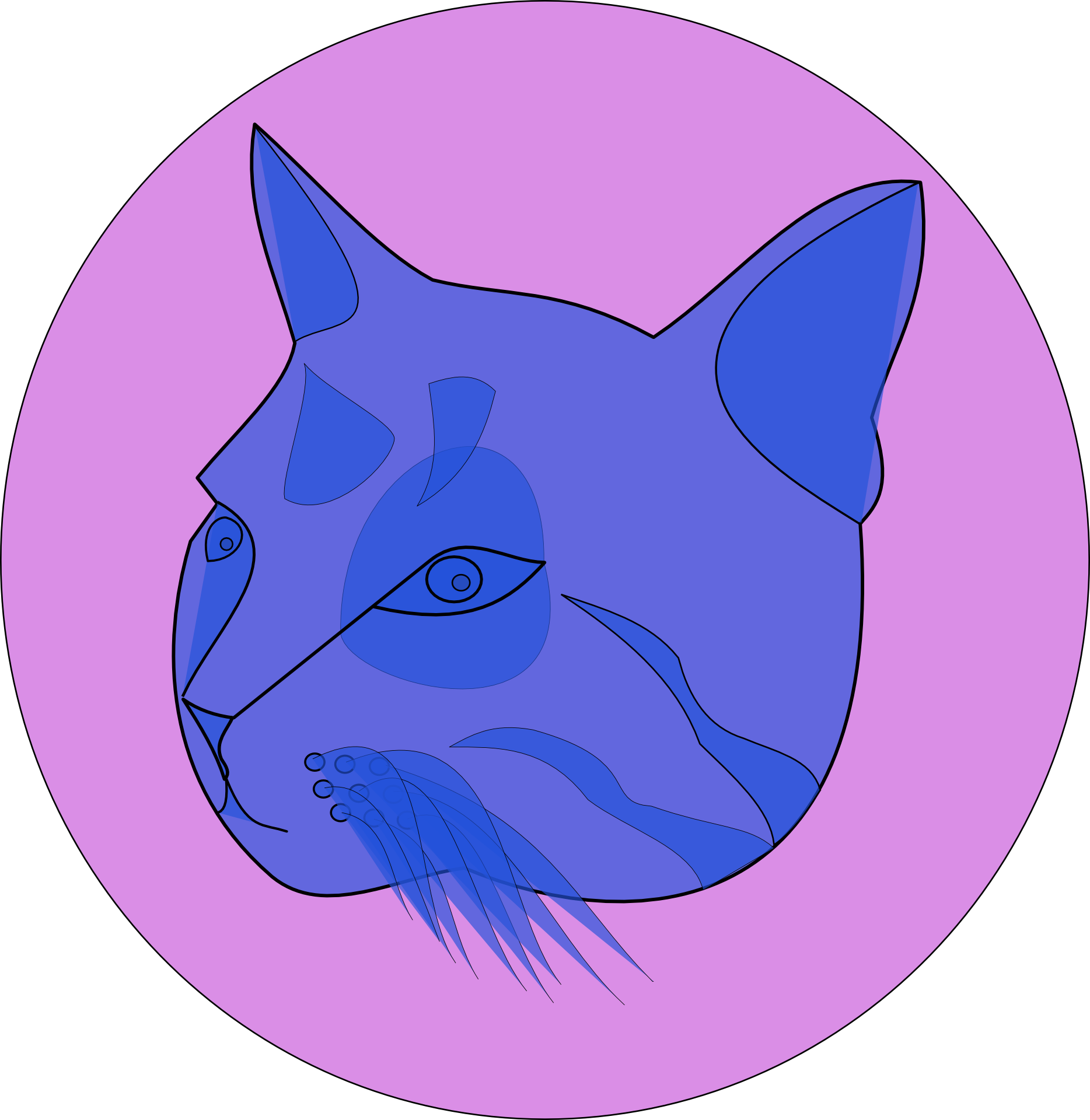 Синий кэт. Голова кошки. Голова кота рисунок. Фиолетовый кот голова. Логотип голова кота.