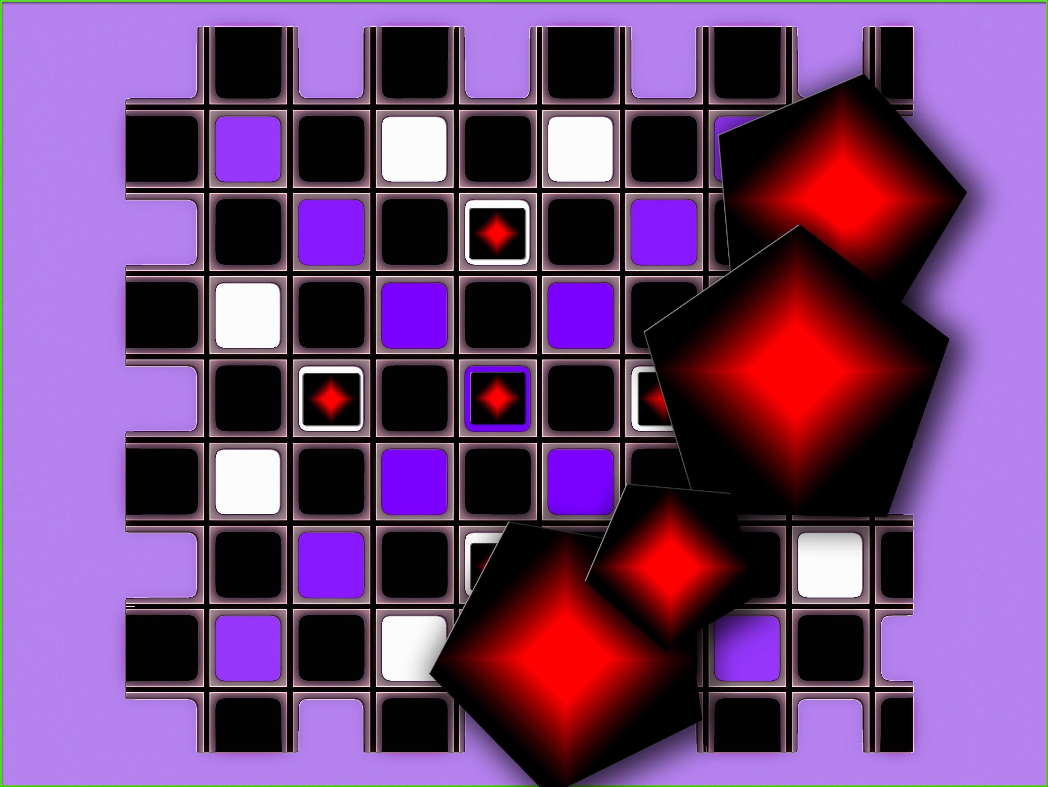 Purple Checkered Wallpaper Free Image Download