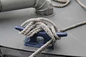 boat rope anchor ship sea