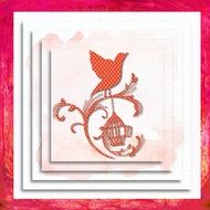 design bird cage background