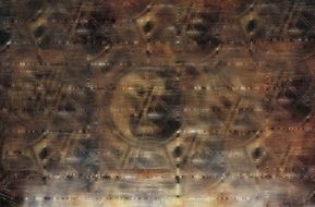 brown grunge abstract background