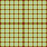 geometric tartan pattern square