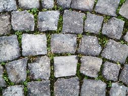 stones paving pattern