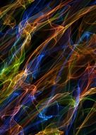 background abstract flames fire