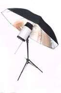 studio equipment white isolated