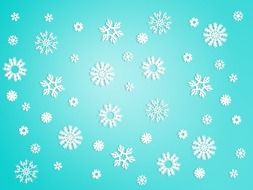 snow snowflake background winter