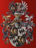 knightly coat of arms