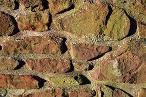 very old wall stone texture cement surface