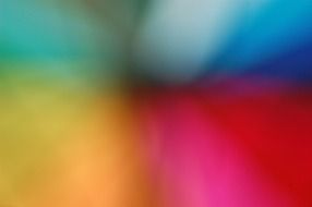 blurred colorful background