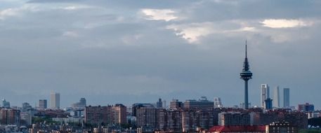 cityscape of madrid