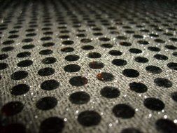 pattern dots holes circles metal