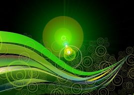 background green texture abstract
