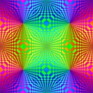 pattern colorful abstract op art