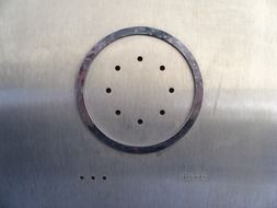 metal intercom sheet district bell