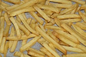french fries background