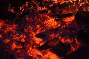 fire embers background burn hot