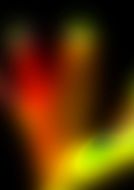 red and yellow polar lights