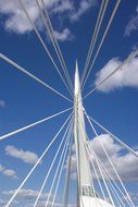 bridge structure background sky