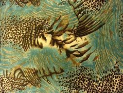 pattern brown teal texture