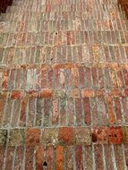 ground topping brick flooring