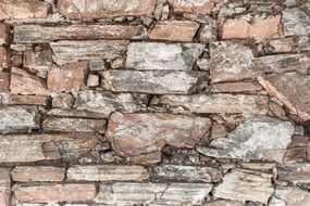 wall rock stone pattern old